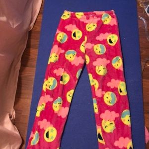 Pink pajama pants